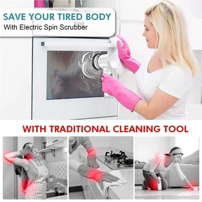 Spinora - Electric Spin Scrubber